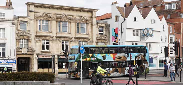 First Bristol Scania N280UD Alexander Dennis Enviro400CNGCITY 39468 Upfest
